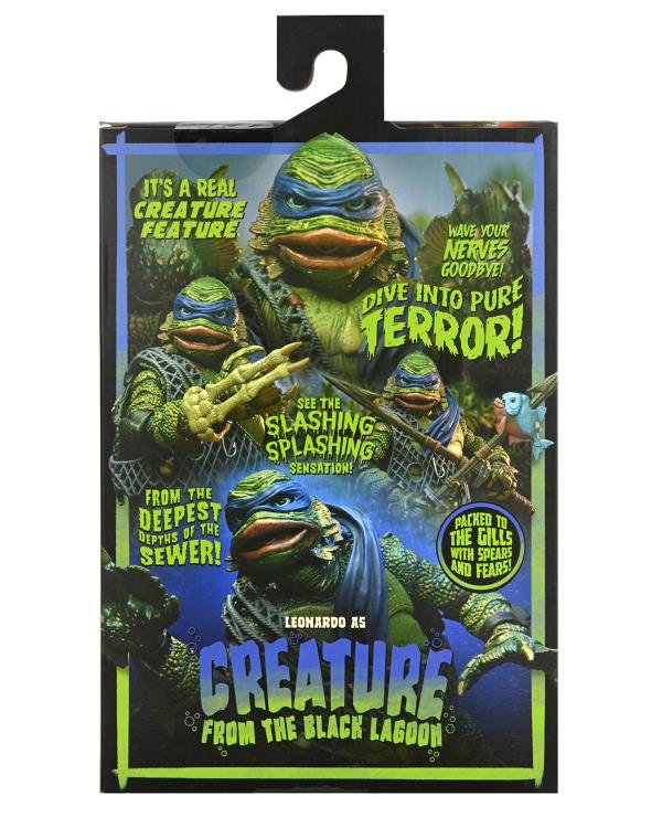Neca Ultimate Universal Monsters x Teenage Mutant Ninja Turtles - Leonardo as the Creature