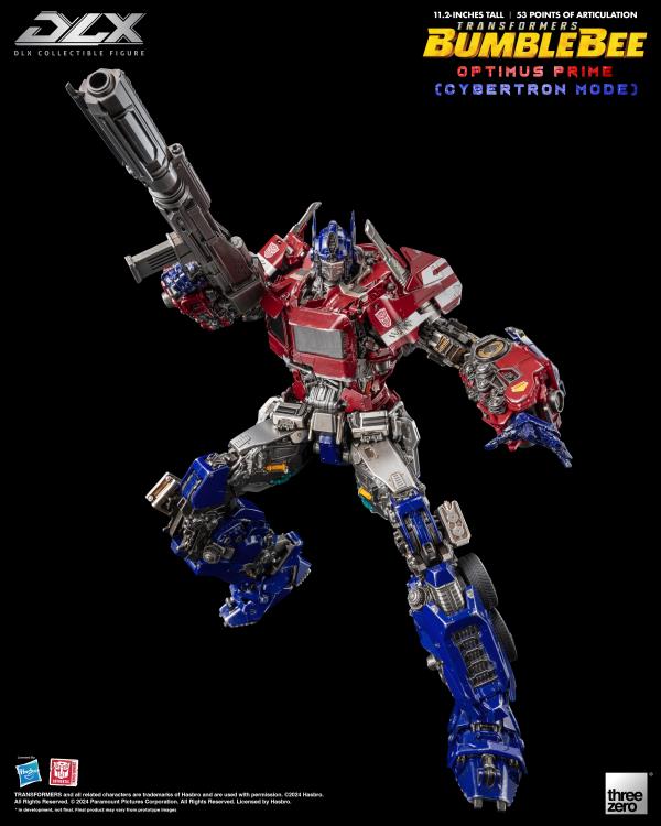 Threezero DLX Transformers Bumblebee Movie Optimus Prime (Cybertron Mode)