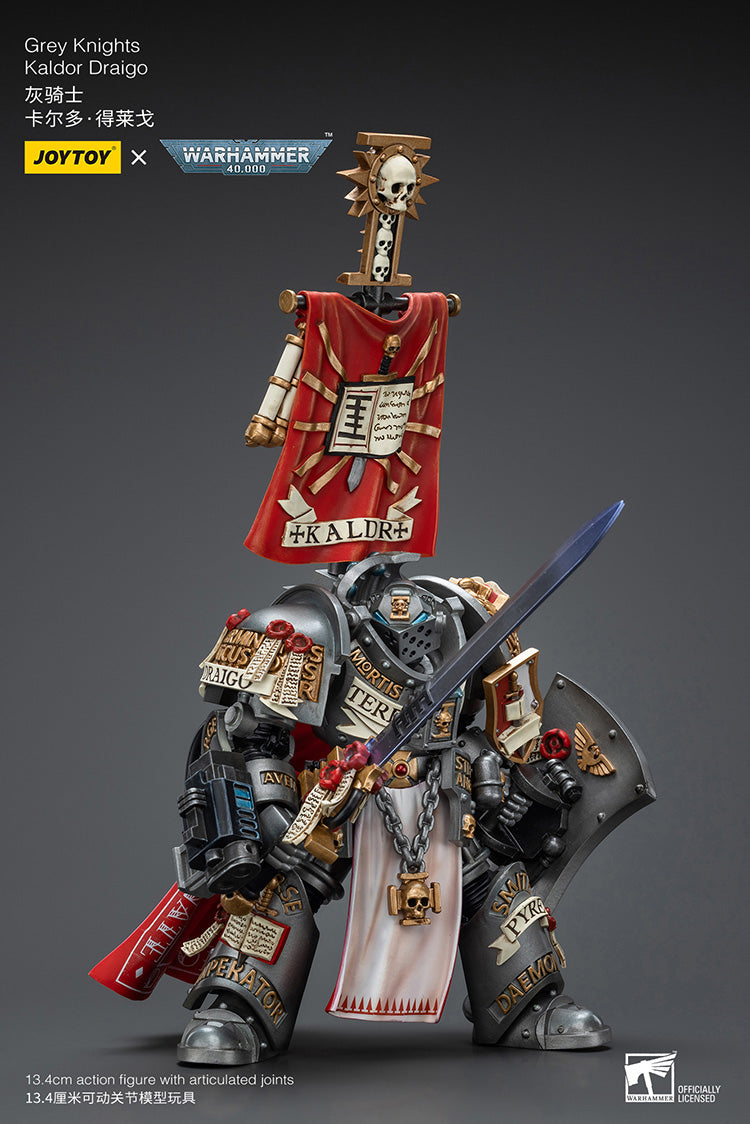 Joytoy 1/18 Warhammer 40k Grey Knights Kaldor Draigo