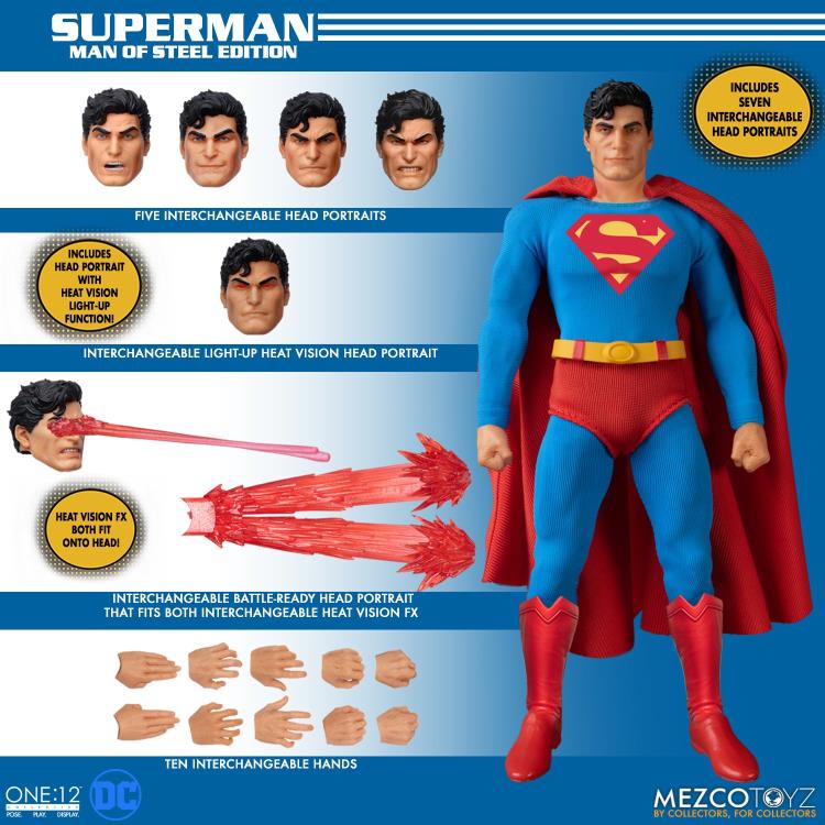 Mezco One:12 Collective DC Man of Steel Superman