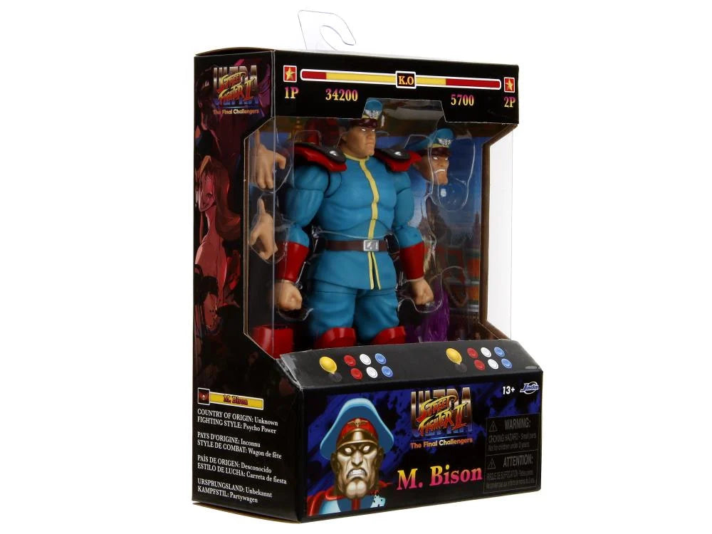 Jada 1/12 Street Fighter Ultra The Final Challengers - M. Bison (Player 2 Version)