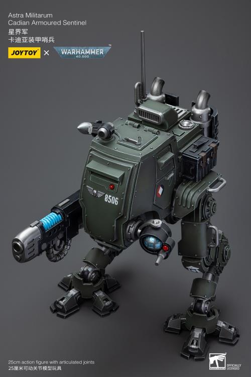 Joytoy 1/18 Warhammer 40k Astra Militarum Cadian Armoured Sentinel