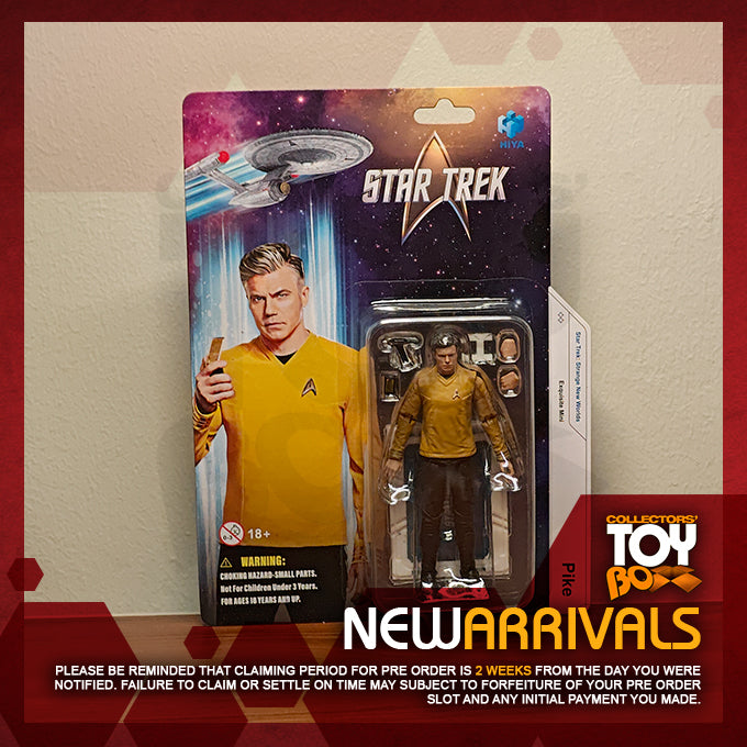 Hiya Toys Exquisite Mini Series 1/18 Star Trek Strange New Worlds - Pike