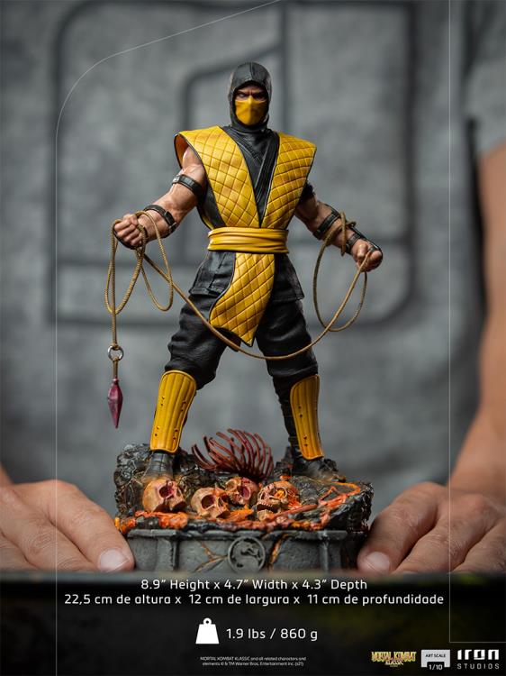 Iron Studios Art Scale 1/10 Mortal Kombat Scorpion