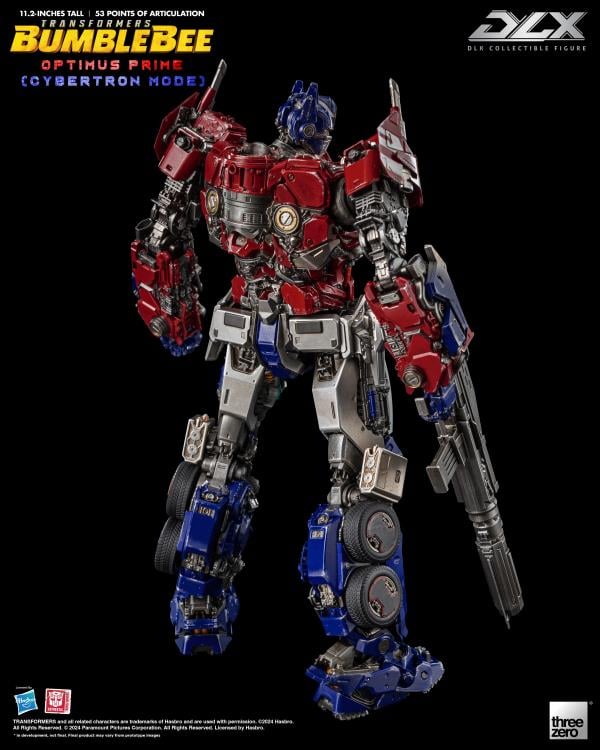 Threezero DLX Transformers Bumblebee Movie Optimus Prime (Cybertron Mode)