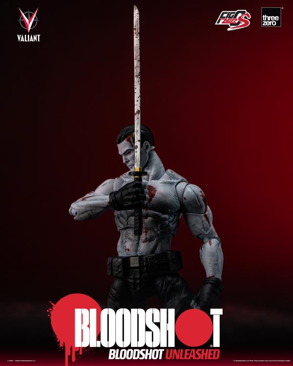 Threezero Figzero S 1/12 Valiant Bloodshot Unleashed - Bloodshot