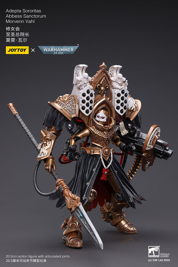 Joytoy 1/18 Warhammer 40K Adepta Sororitas Abbess Sanctorum Morvenn Vahl
