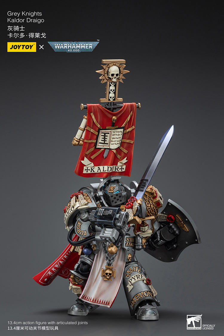 Joytoy 1/18 Warhammer 40k Grey Knights Kaldor Draigo