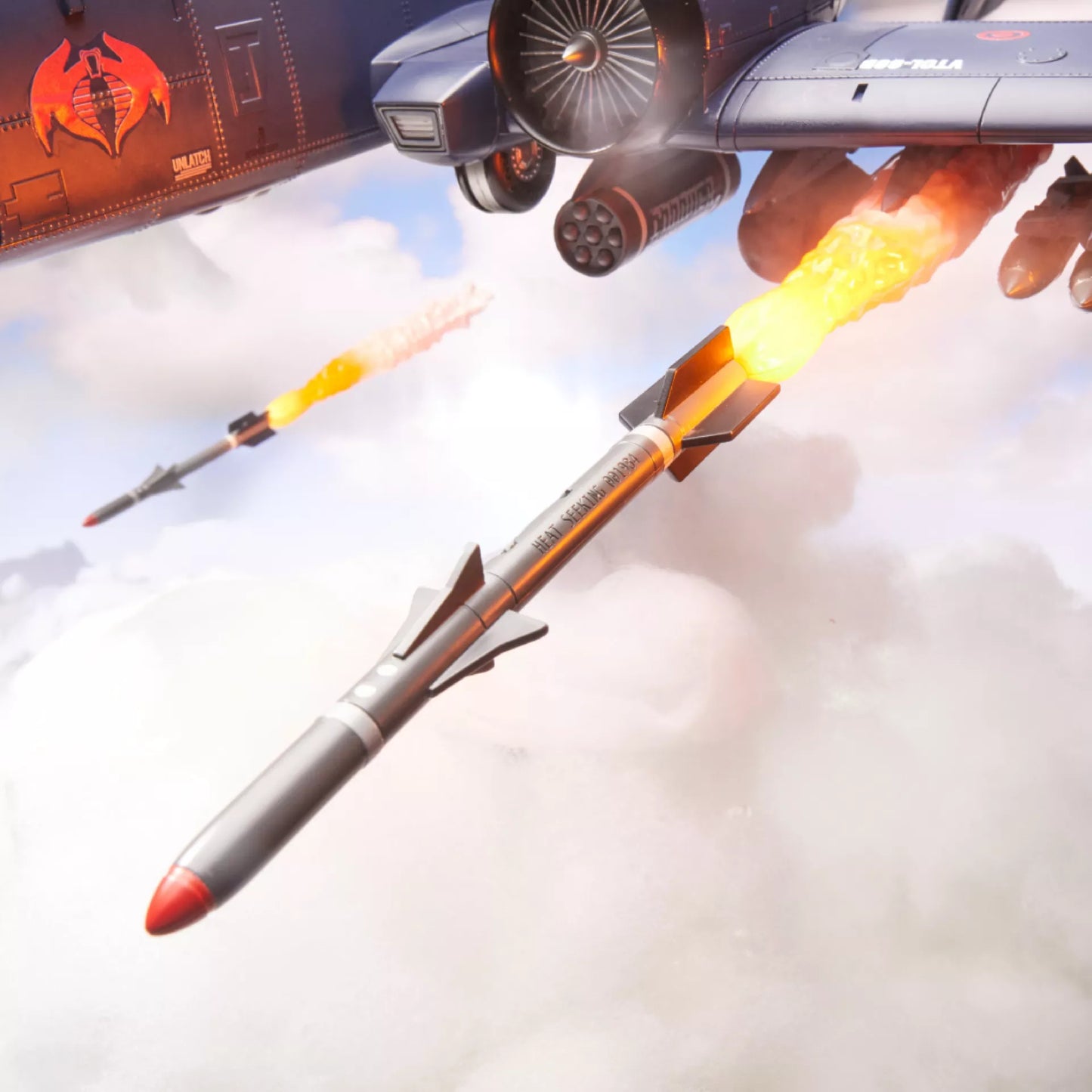 Haslab GI Joe Classified Series - Cobra Rattler Ground Attack Jet
