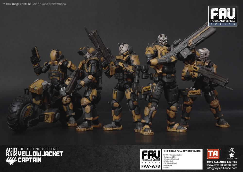Acid Rain World FAV-A73 Yellow Jacket Captain