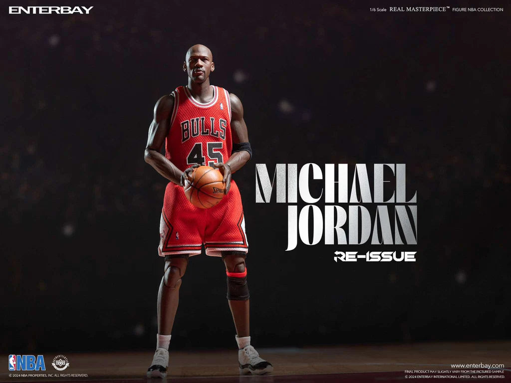 Enterbay 1/6 Real Masterpiece NBA - Michael Jordan (I'm Back #45)