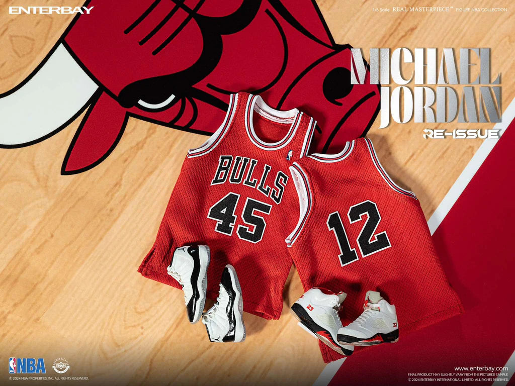 Enterbay 1/6 Real Masterpiece NBA - Michael Jordan (I'm Back #45)