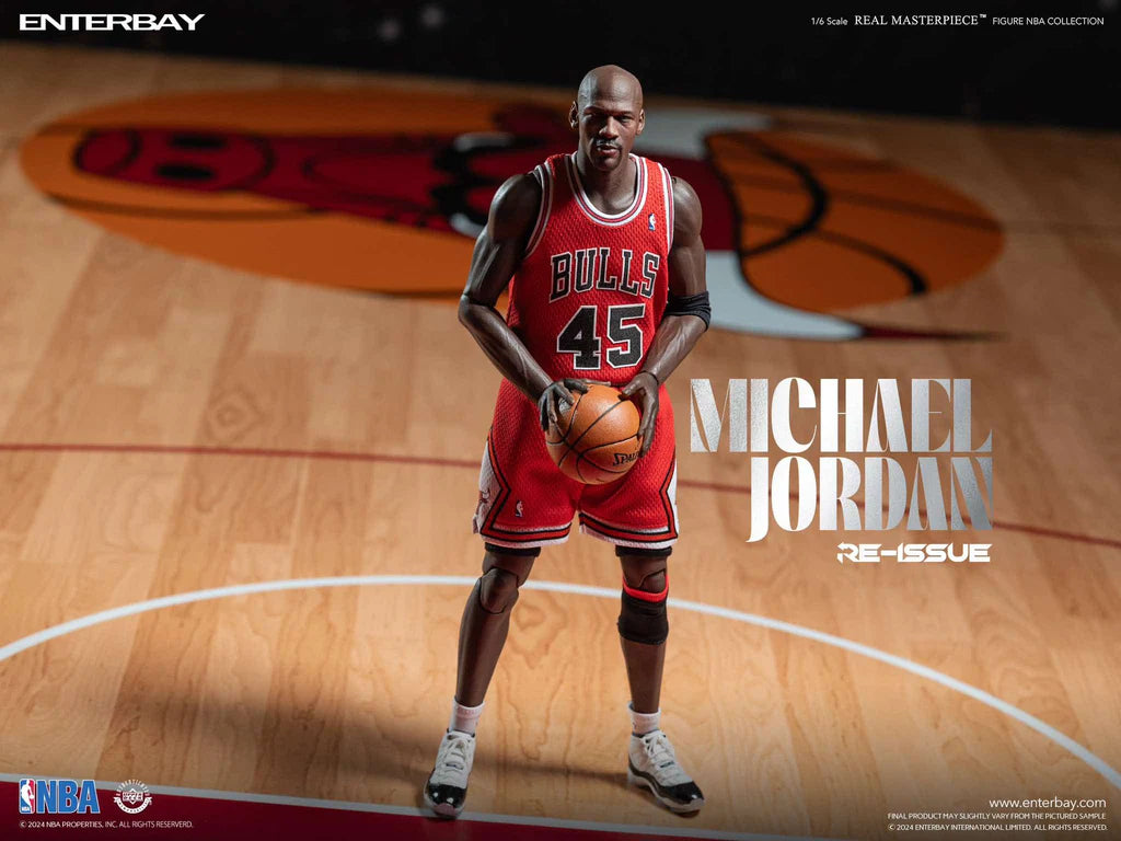 Enterbay 1/6 Real Masterpiece NBA - Michael Jordan (I'm Back #45)