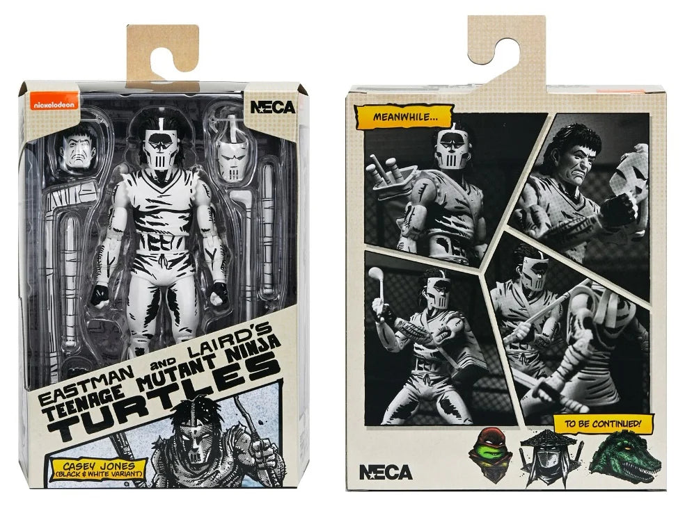 Neca Teenage Mutant Ninja Turtles Mirage Comics - Casey Jones (Black & White)