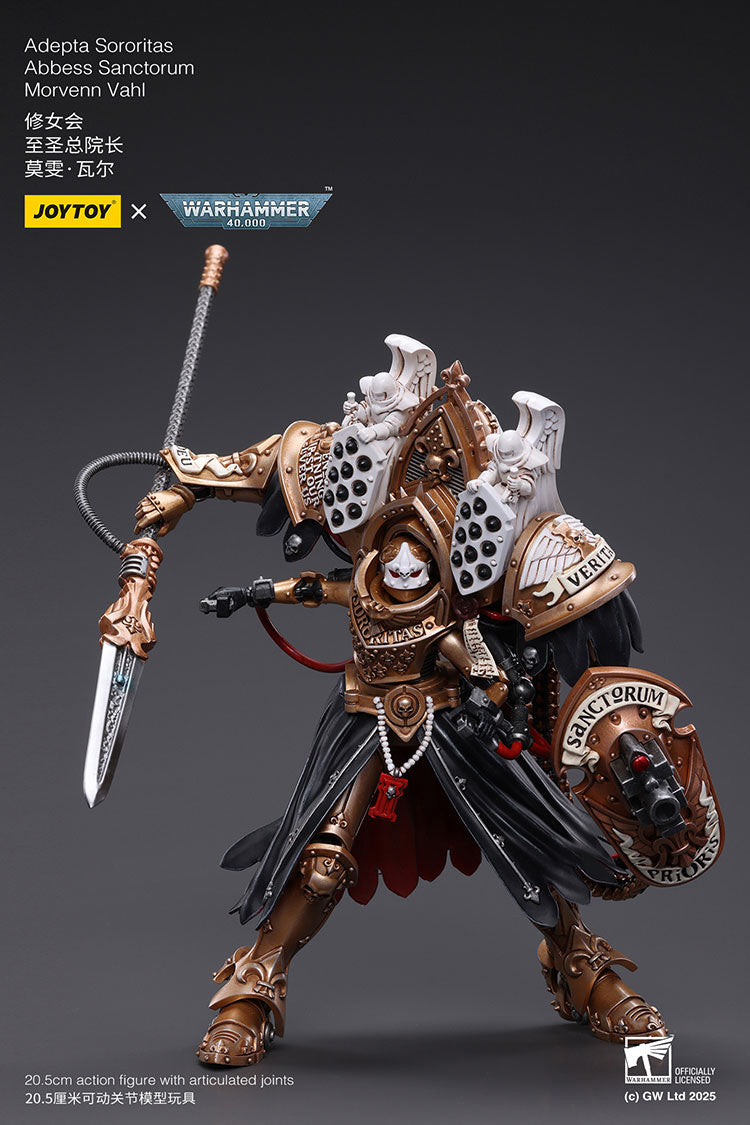 Joytoy 1/18 Warhammer 40K Adepta Sororitas Abbess Sanctorum Morvenn Vahl