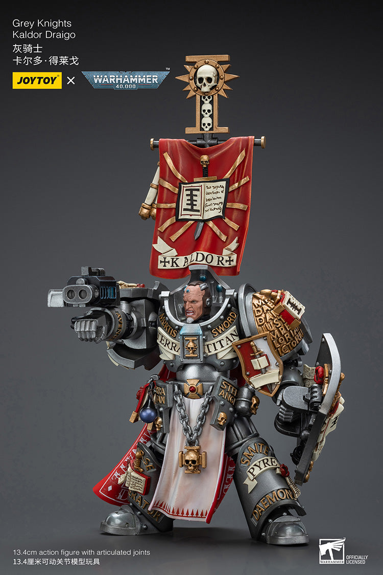Joytoy 1/18 Warhammer 40k Grey Knights Kaldor Draigo
