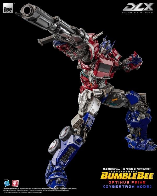 Threezero DLX Transformers Bumblebee Movie Optimus Prime (Cybertron Mode)