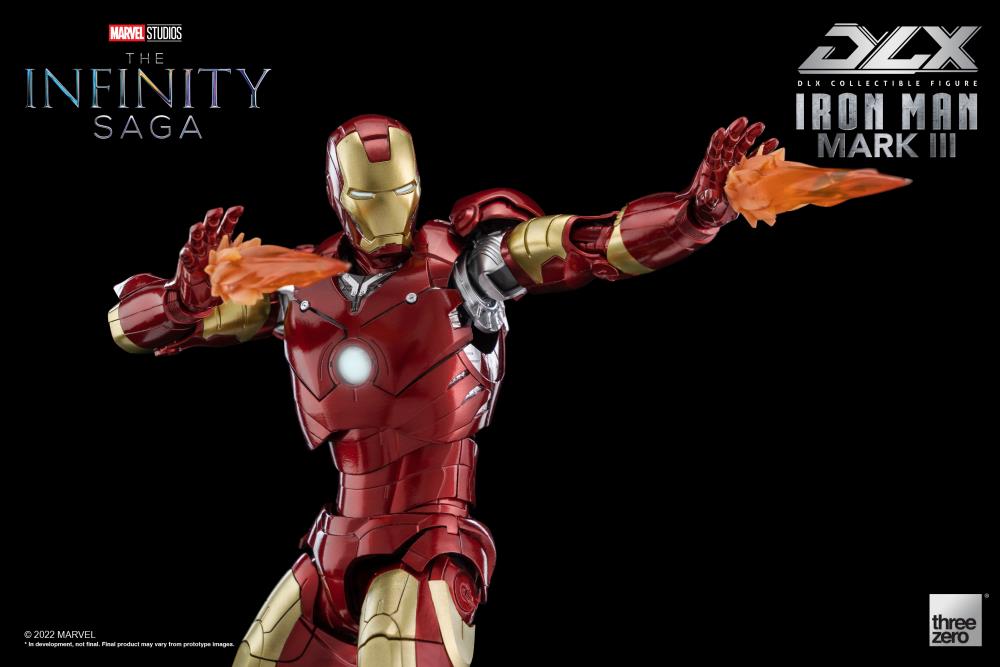 Threezero DLX Marvel The Infinity Saga Iron Man Mark 3