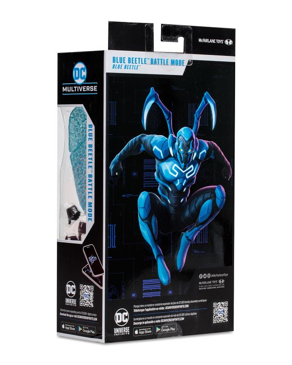McFarlane Toys DC Blue Beetle Movie - Blue Beetle (Battle Mode)