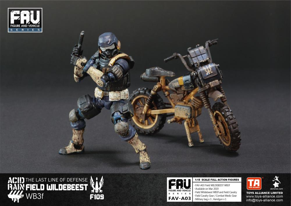 Acid Rain World FAV-A03 Field Wildebeest WB3f