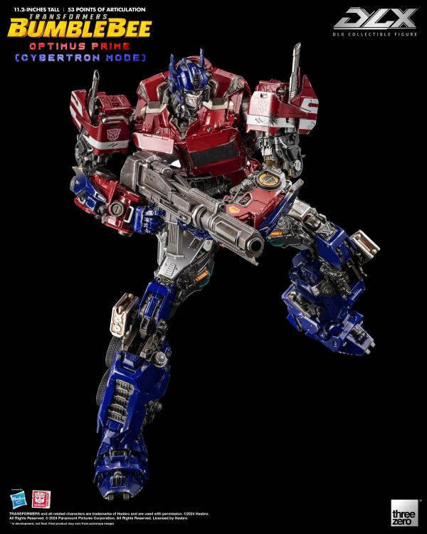 Threezero DLX Transformers Bumblebee Movie Optimus Prime (Cybertron Mode)