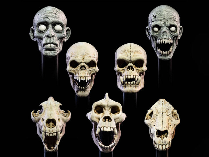 Four Horsemen Mythic Legions All-Stars Undead Heads Pack