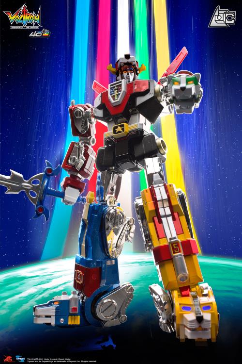 Toynami Voltron Defender of the Universe 40th Anniversary Collector's Set