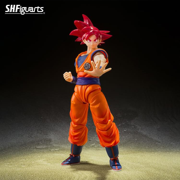 SH Figuarts Dragon Ball Super - Super Saiyan God Son Goku (Saiyan God of Virtue)