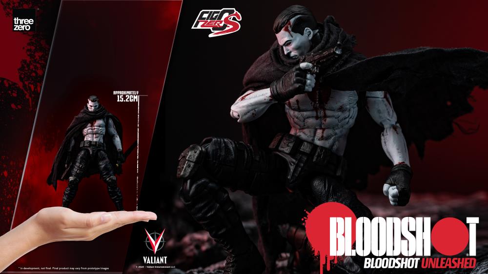 Threezero Figzero S 1/12 Valiant Bloodshot Unleashed - Bloodshot