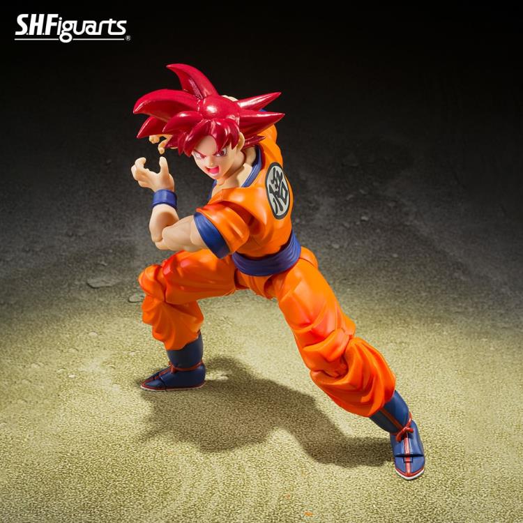 SH Figuarts Dragon Ball Super - Super Saiyan God Son Goku (Saiyan God of Virtue)