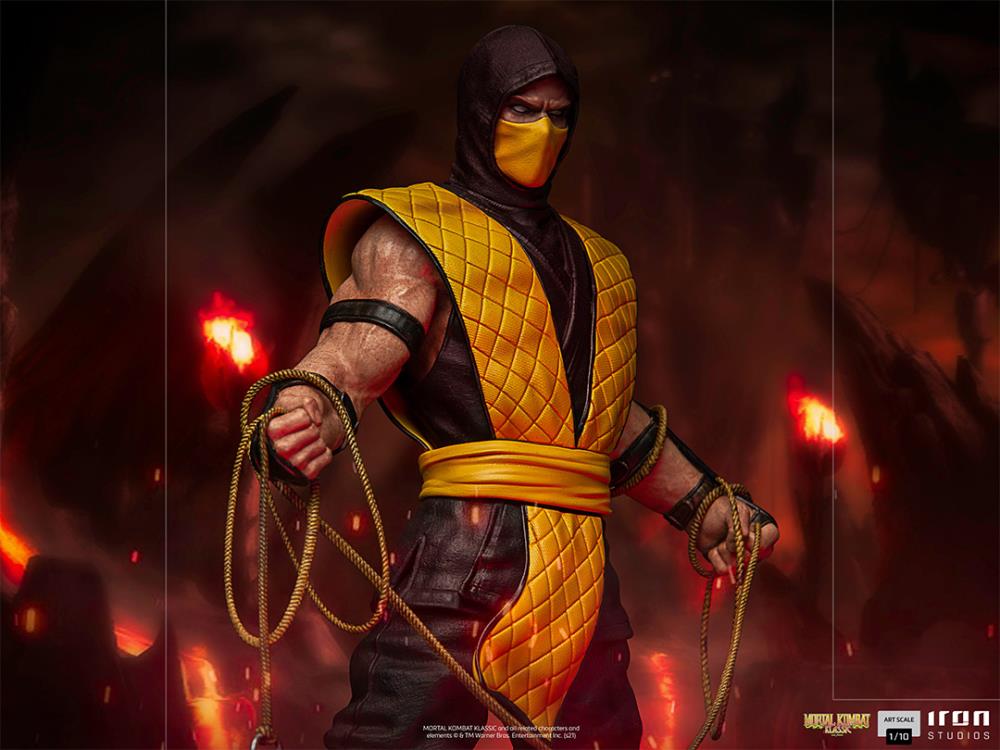 Iron Studios Art Scale 1/10 Mortal Kombat Scorpion