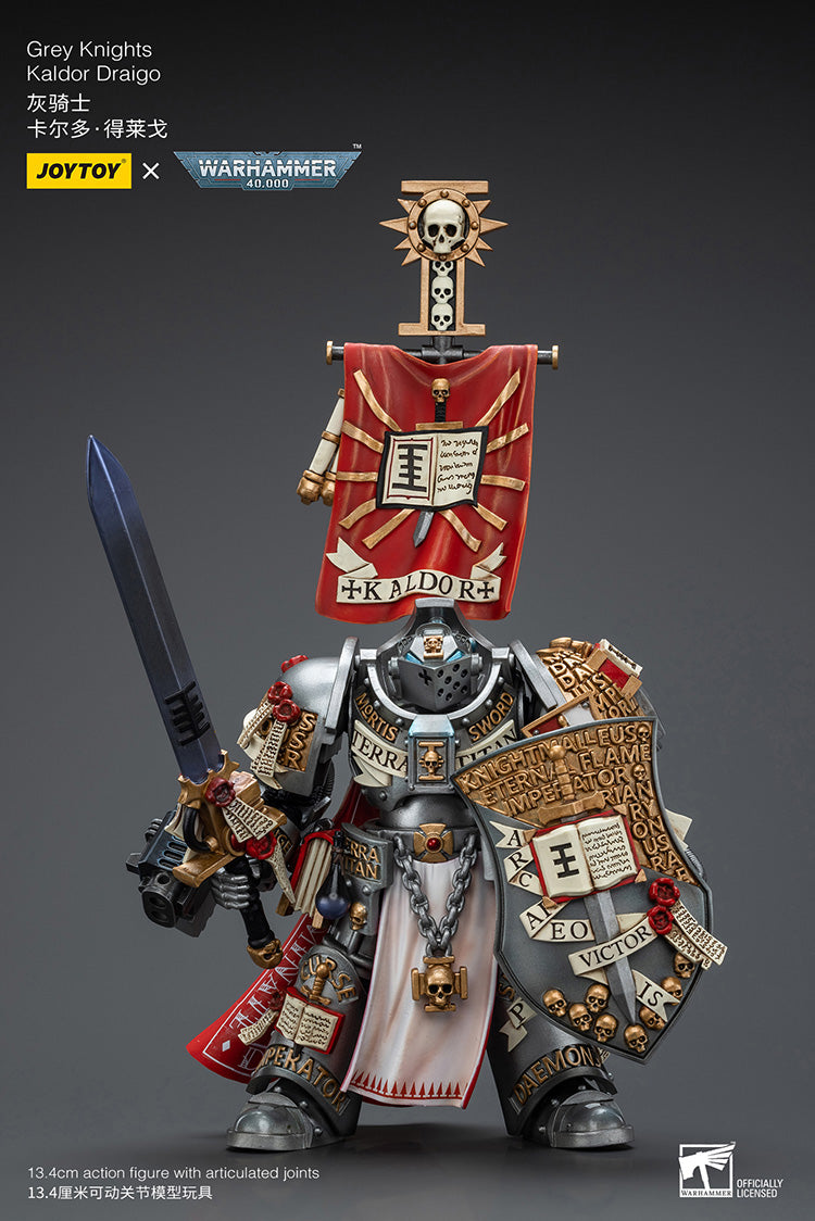 Joytoy 1/18 Warhammer 40k Grey Knights Kaldor Draigo