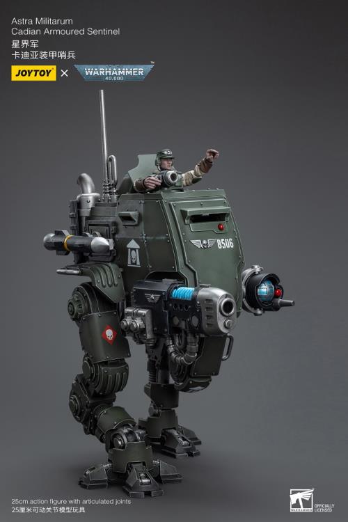 Joytoy 1/18 Warhammer 40k Astra Militarum Cadian Armoured Sentinel