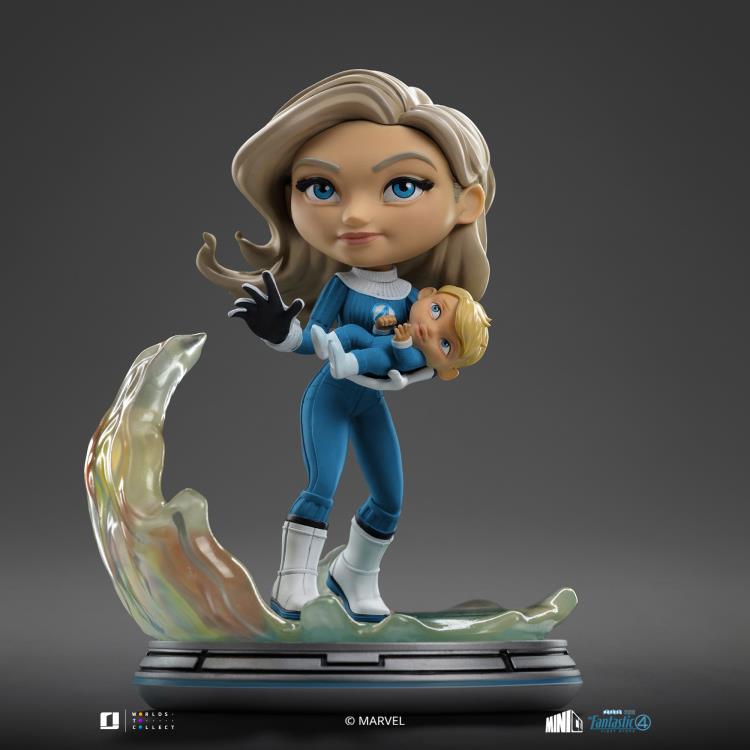 Iron Studios Mini Co The Fantastic Four First Steps - Invisible Woman
