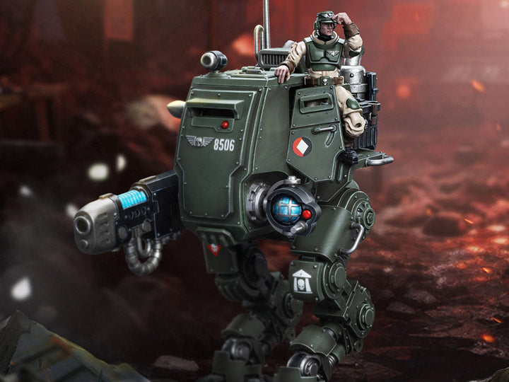 Joytoy 1/18 Warhammer 40k Astra Militarum Cadian Armoured Sentinel