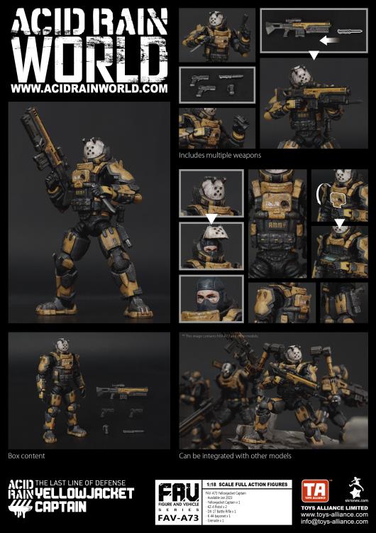 Acid Rain World FAV-A73 Yellow Jacket Captain