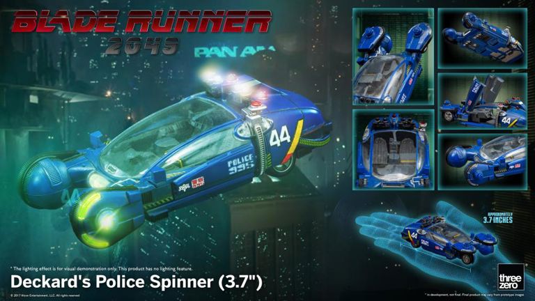 Threezero Blade Runner 2049 - Deckard's Police Spinner