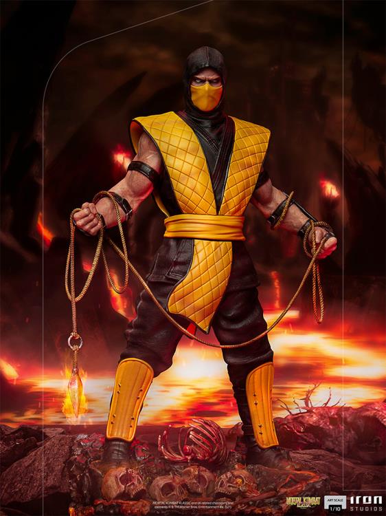 Iron Studios Art Scale 1/10 Mortal Kombat Scorpion