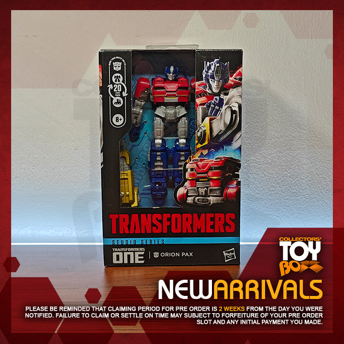 Hasbro Transformers Studio Series Transformers One - Orion Pax