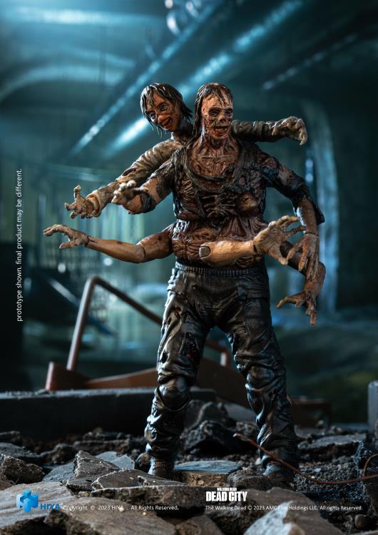 Hiya Toys 1/18 The Walking Dead Dead City - Walker King