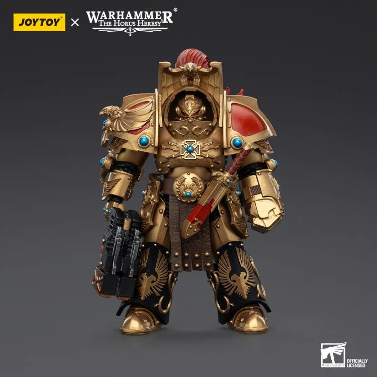 Joytoy 1/18 Warhammer The Horus Heresy Legio Custodes Aquilon Terminator Squad Aquilon with twin-linked Adrathic Destructor