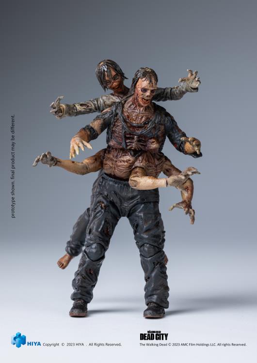 Hiya Toys 1/18 The Walking Dead Dead City - Walker King