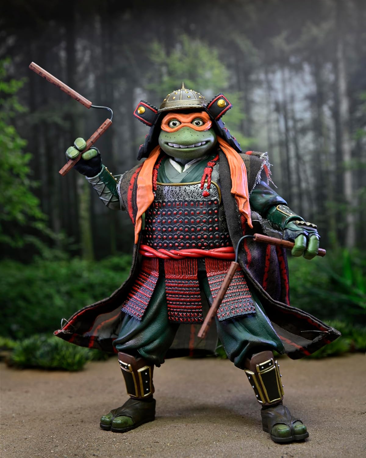 Neca Ultimate Teenage Mutant Ninja Turtles 3 Turtles in Time - Samurai Leonardo & Michelangelo