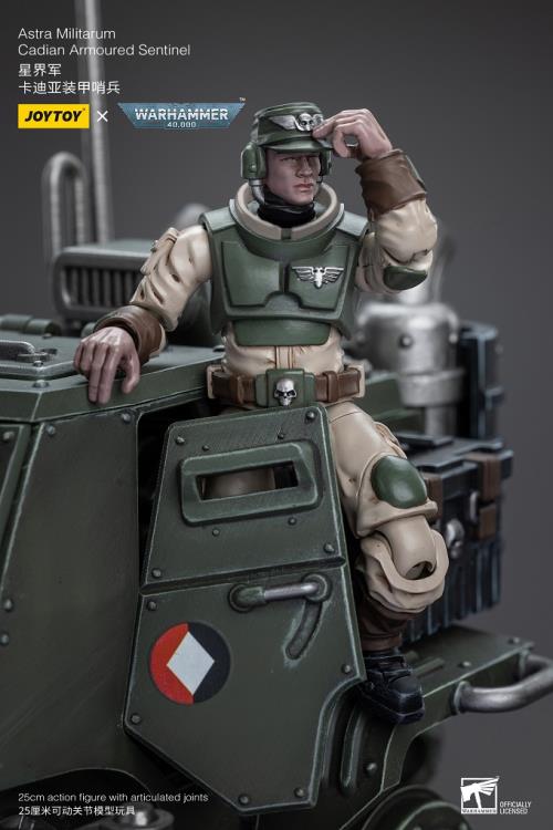 Joytoy 1/18 Warhammer 40k Astra Militarum Cadian Armoured Sentinel