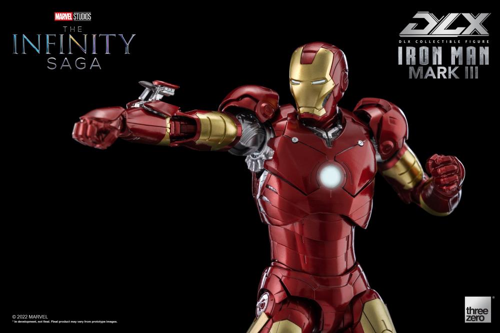 Threezero DLX Marvel The Infinity Saga Iron Man Mark 3