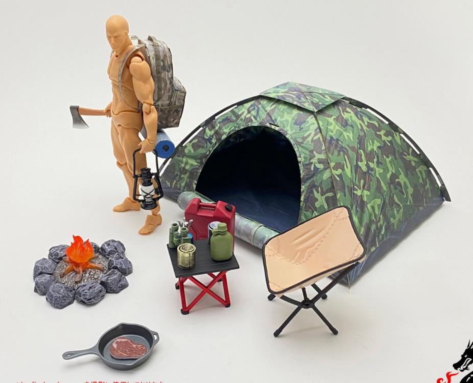 Dragon Horse 1/12 Camping Equipment Set B