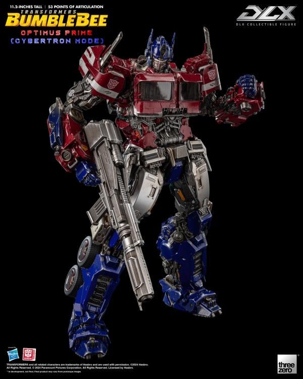 Threezero DLX Transformers Bumblebee Movie Optimus Prime (Cybertron Mode)