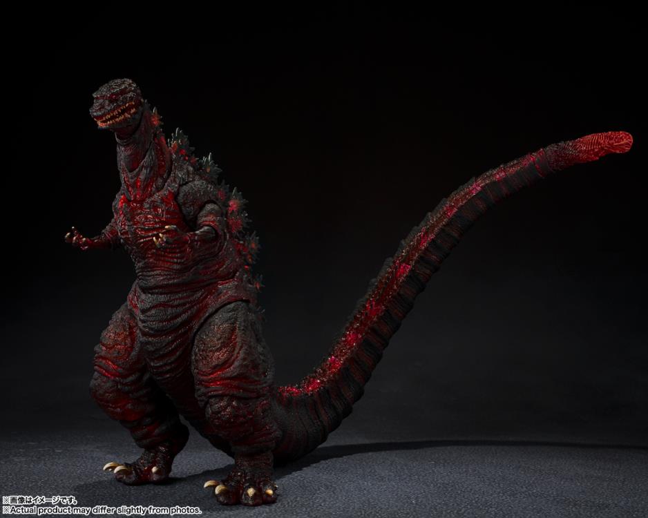 SH Monsterarts Shin Godzilla 2016 - Godzilla (The Fourth Night Combat Version)