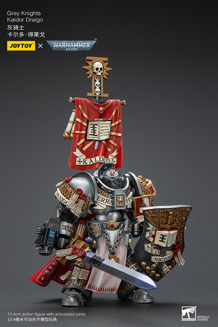 Joytoy 1/18 Warhammer 40k Grey Knights Kaldor Draigo