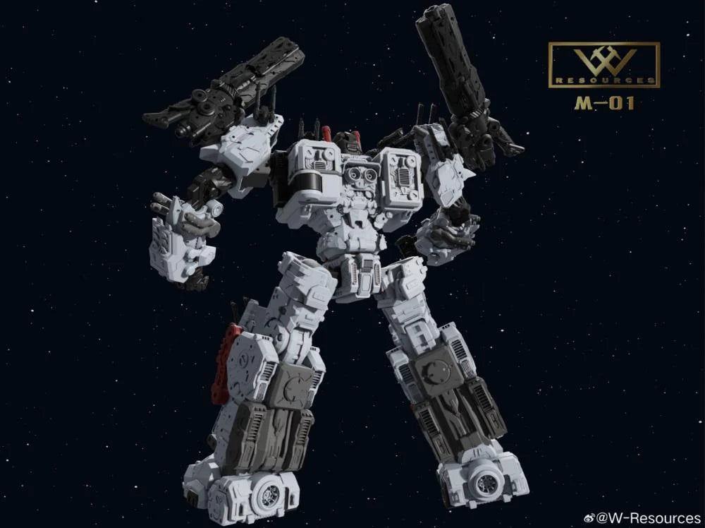 Lewin Resources Transformers M-01 Steel Fortress Metroplex